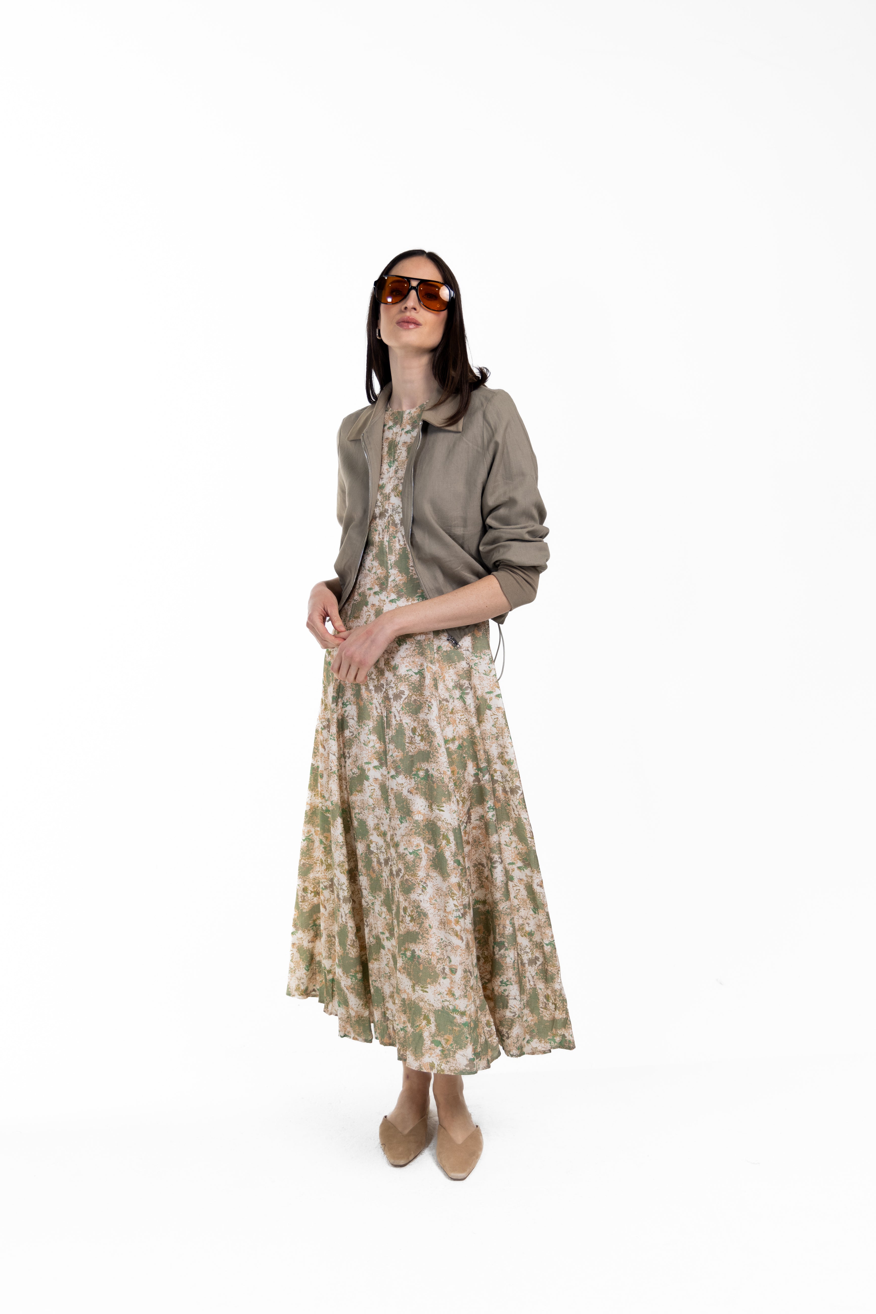 Berridge Linen Tailored Maxi Dress