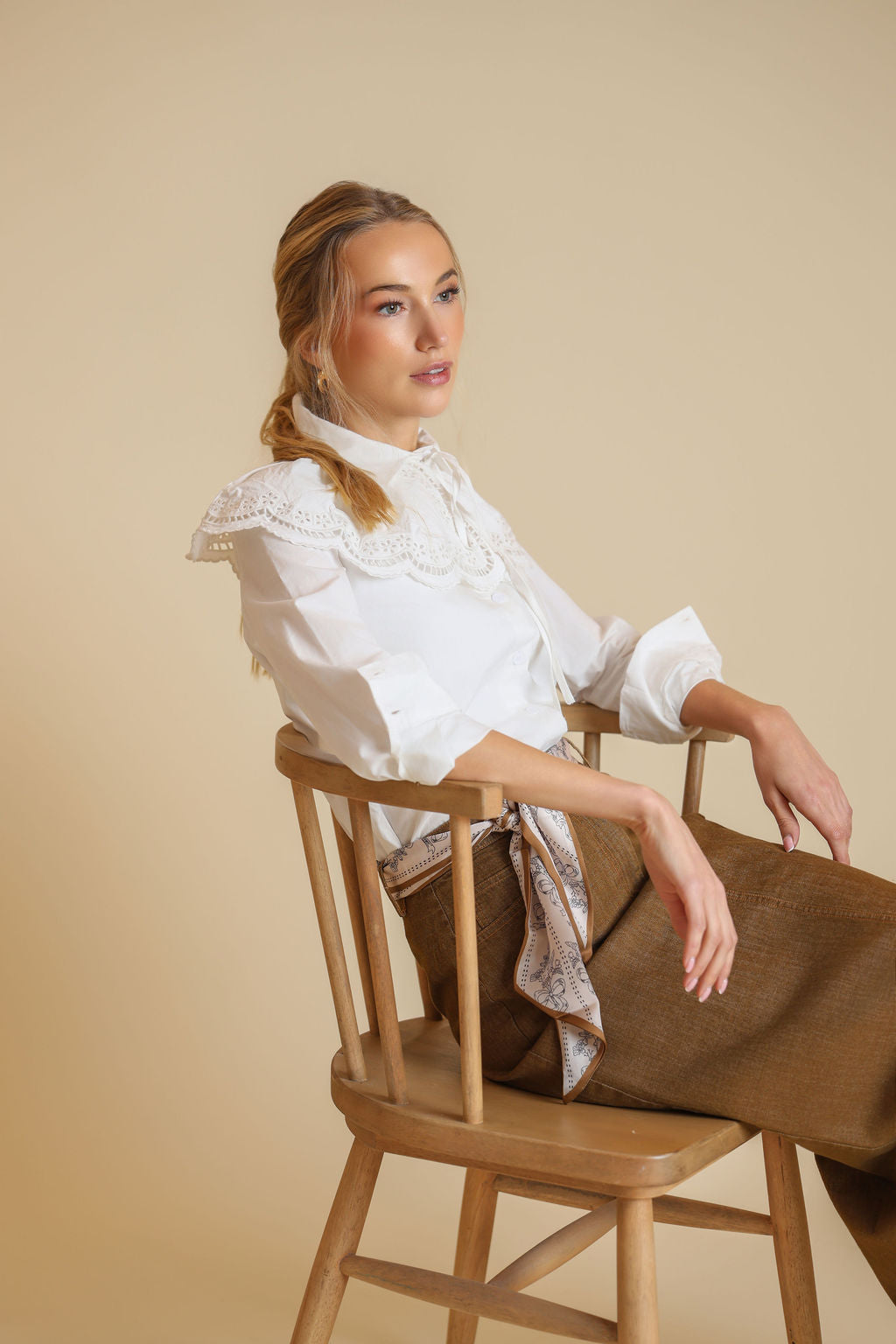 Alice Cape Blouse - Junees