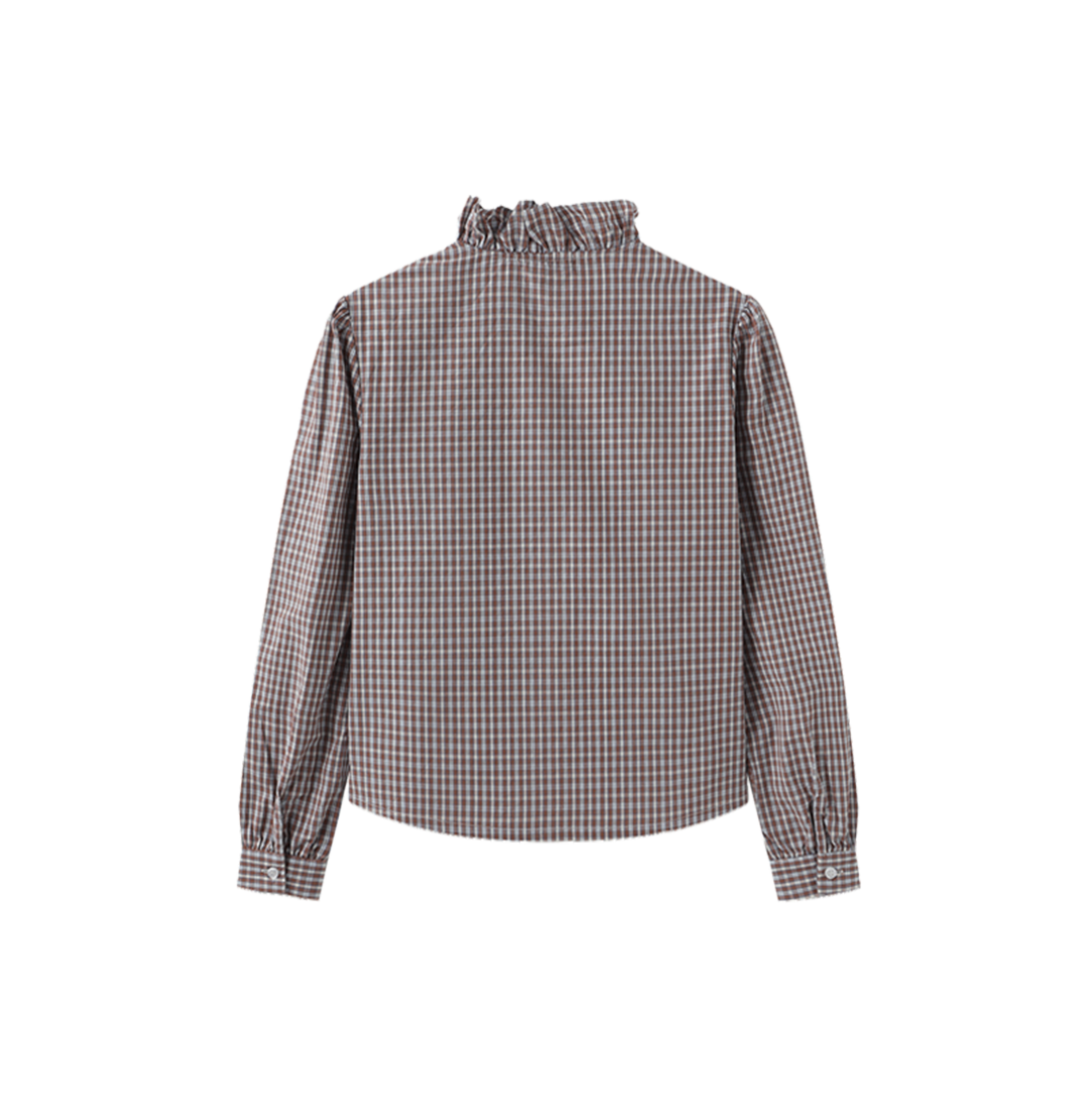 Ruffle Neck Blouse