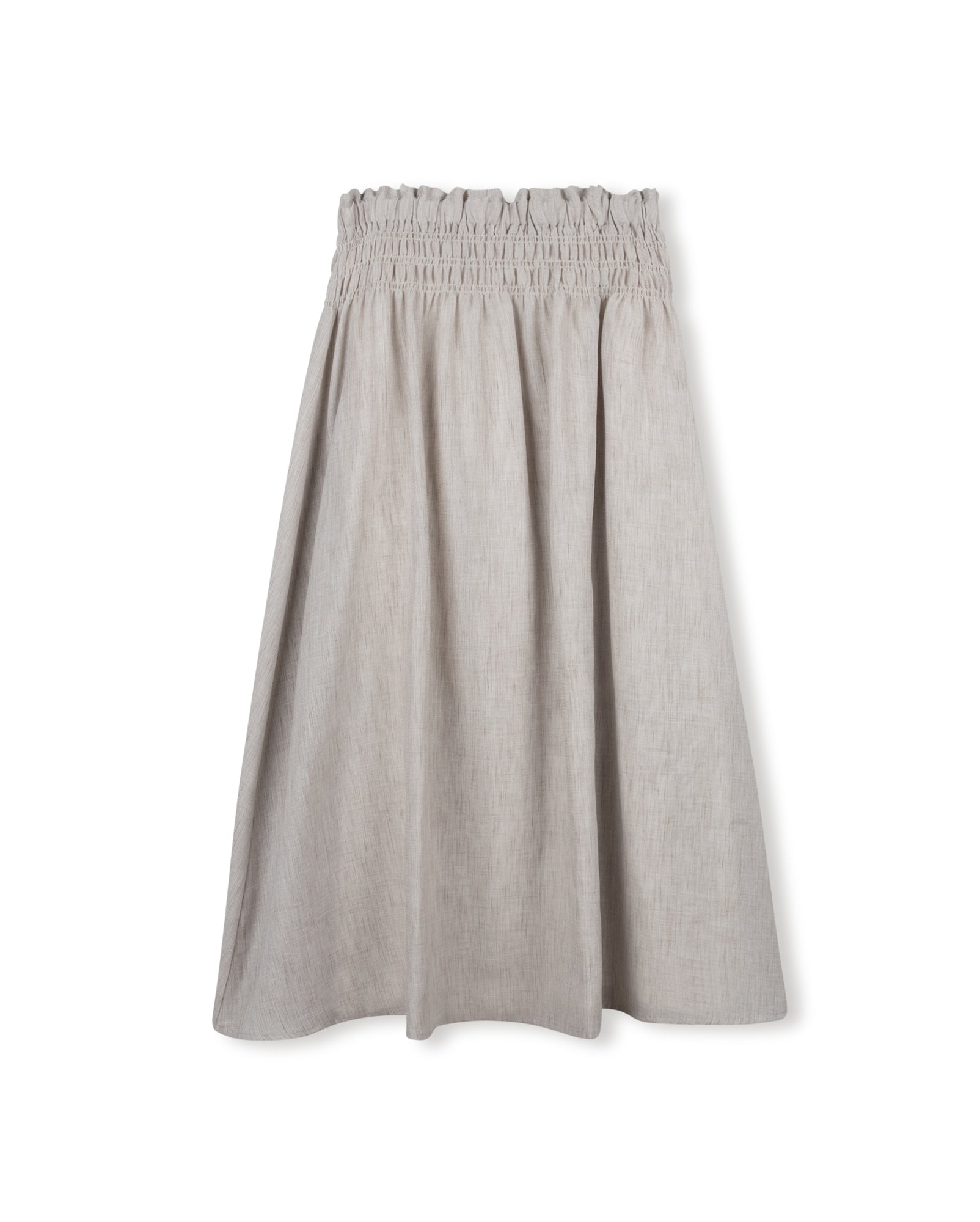 Salli Detailed Smocked Skirt - Junees