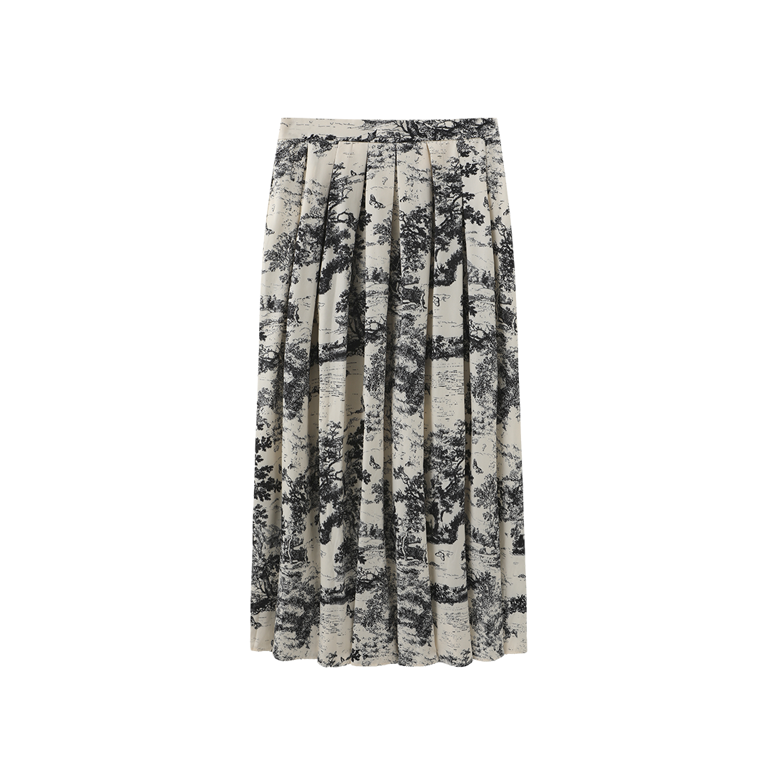 Nome Jungle Print Cotton Skirt