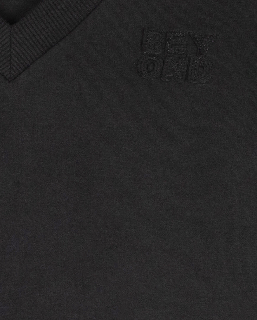 Logo V-neck Sweatshirt