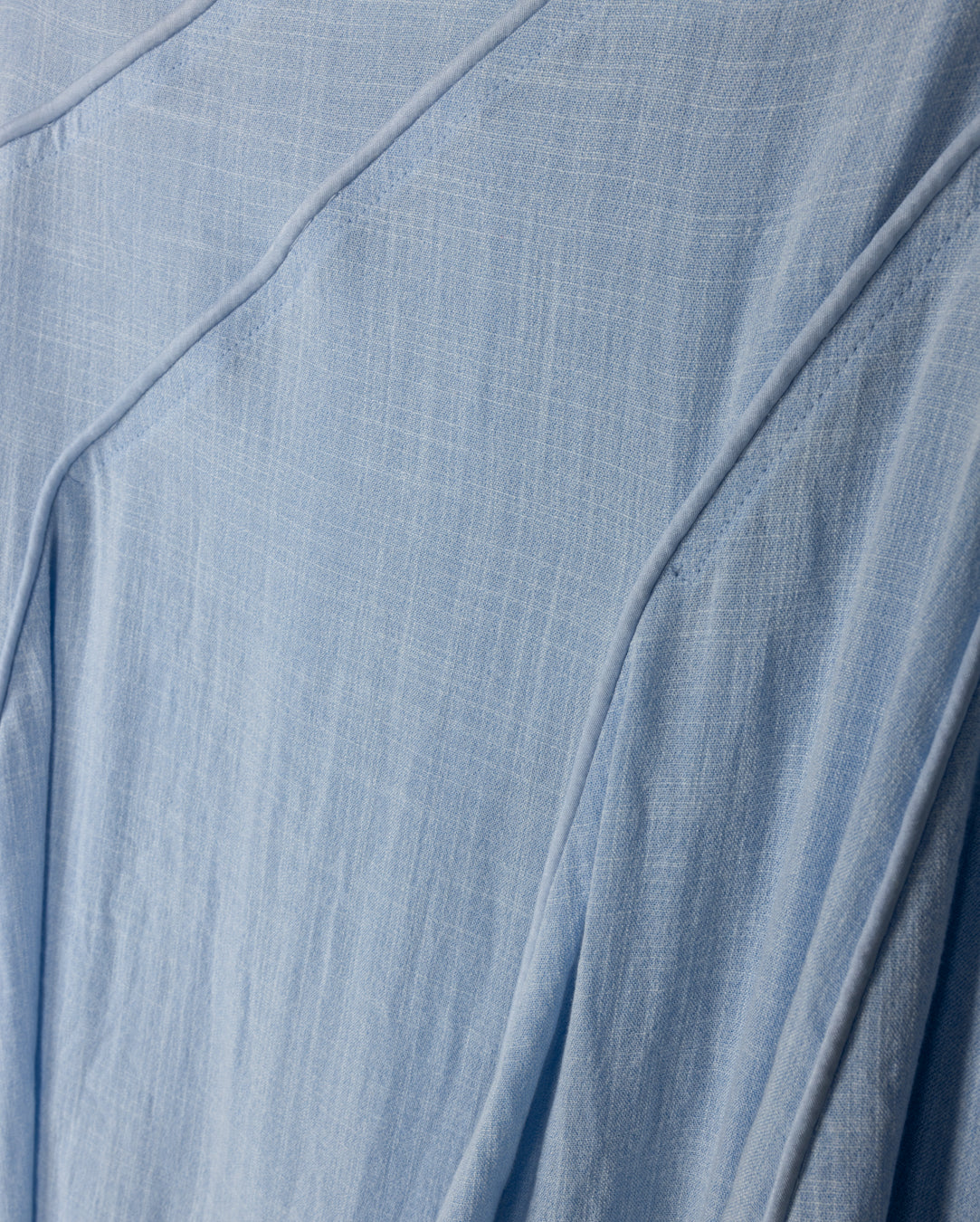 Linen Stitched Detail Maxi Skirt - Junees