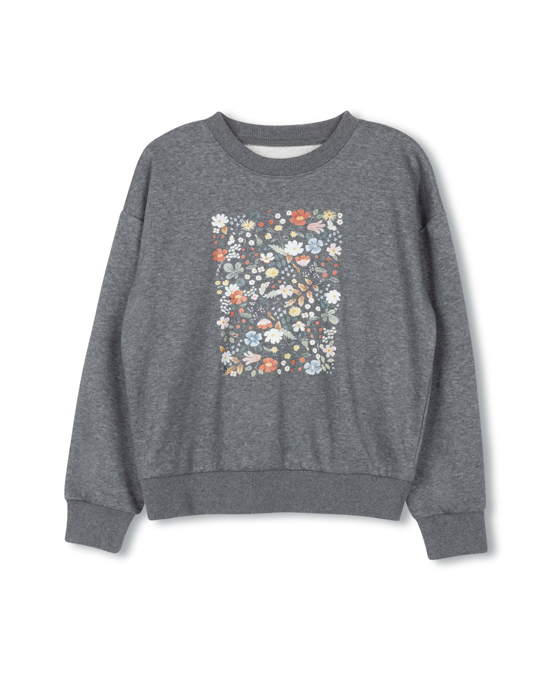 Floral Print Sweatshirt