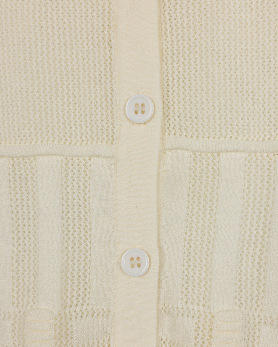 Pointelle Scalloped Cardigan - Junees