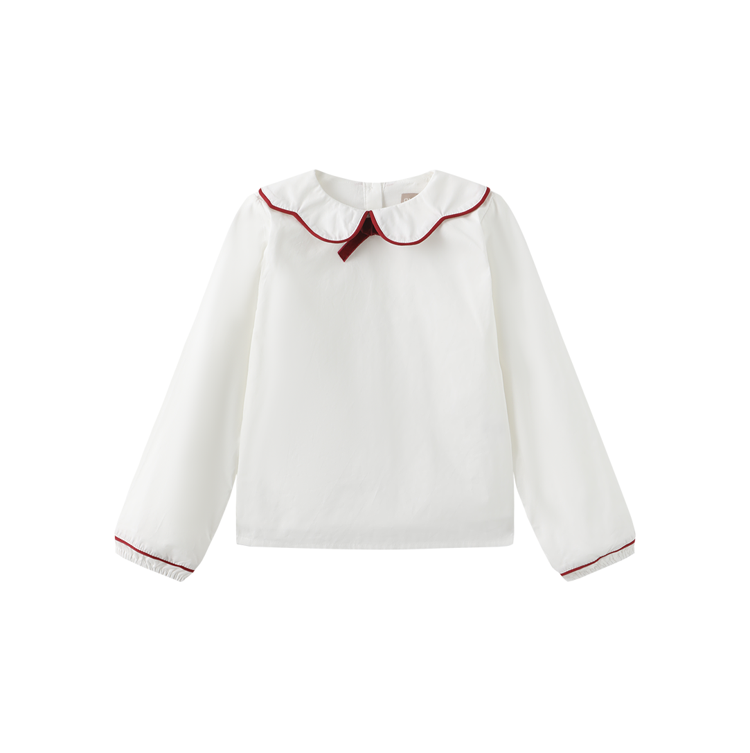 Seamed Trim Blouse