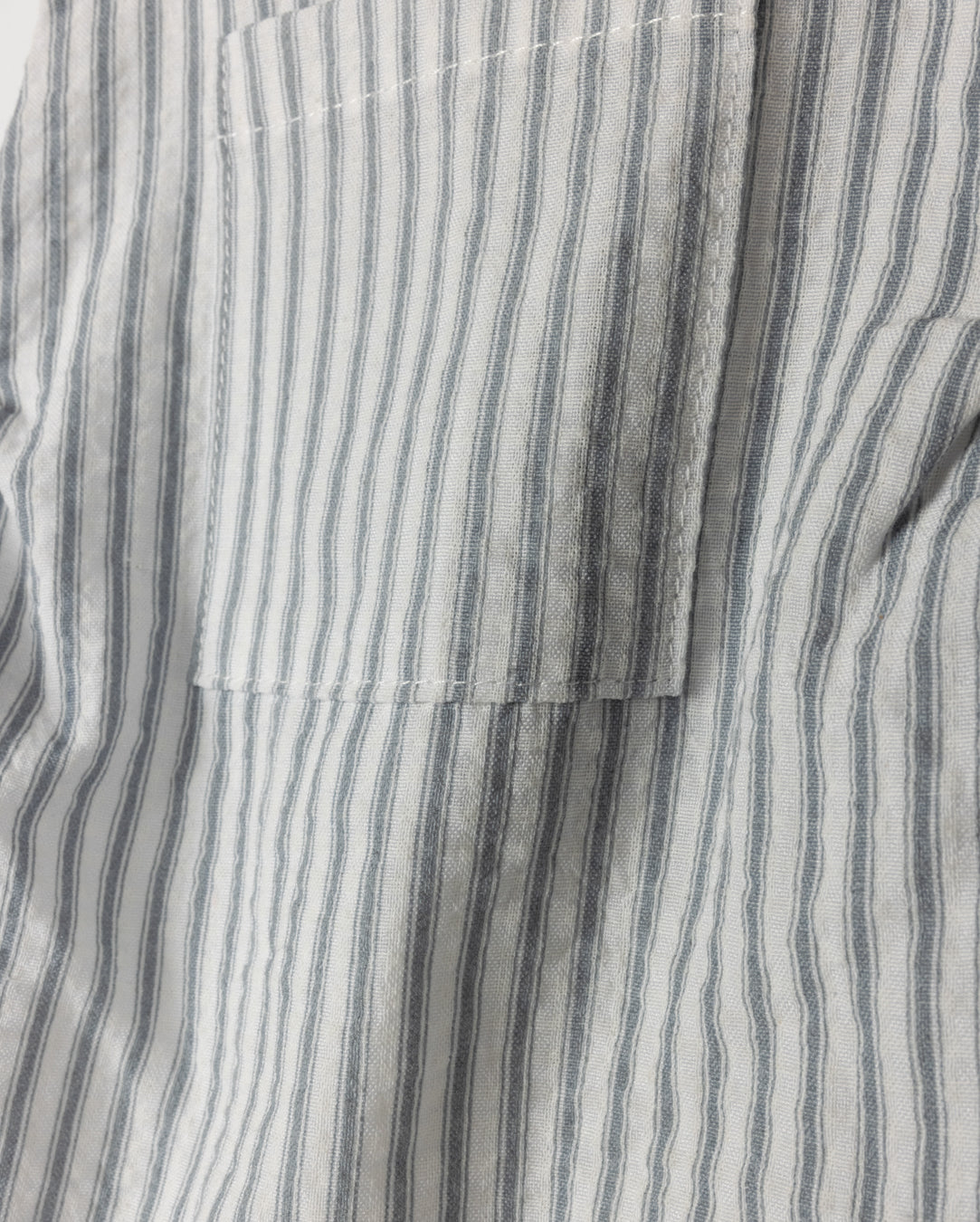 Cotton Pinstriped Romper