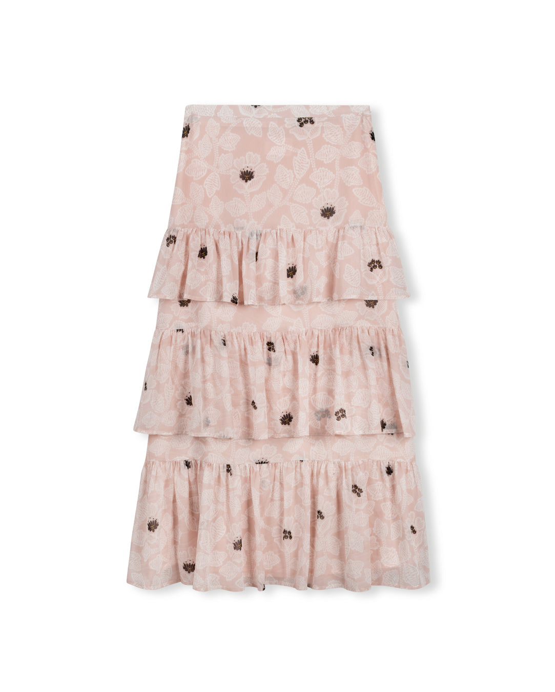 Floral Tiered Skirt - Junees