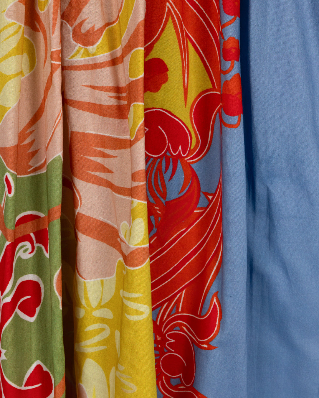 Etro Gathered Button Down Skirt