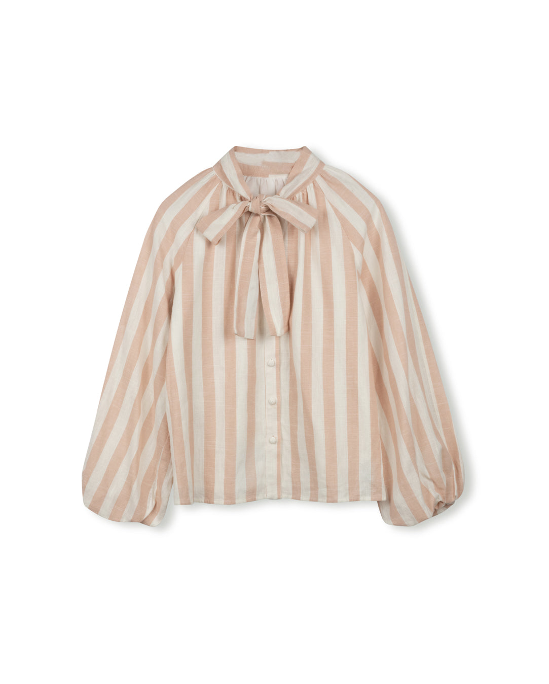 Swathe Neck Tie Blouse