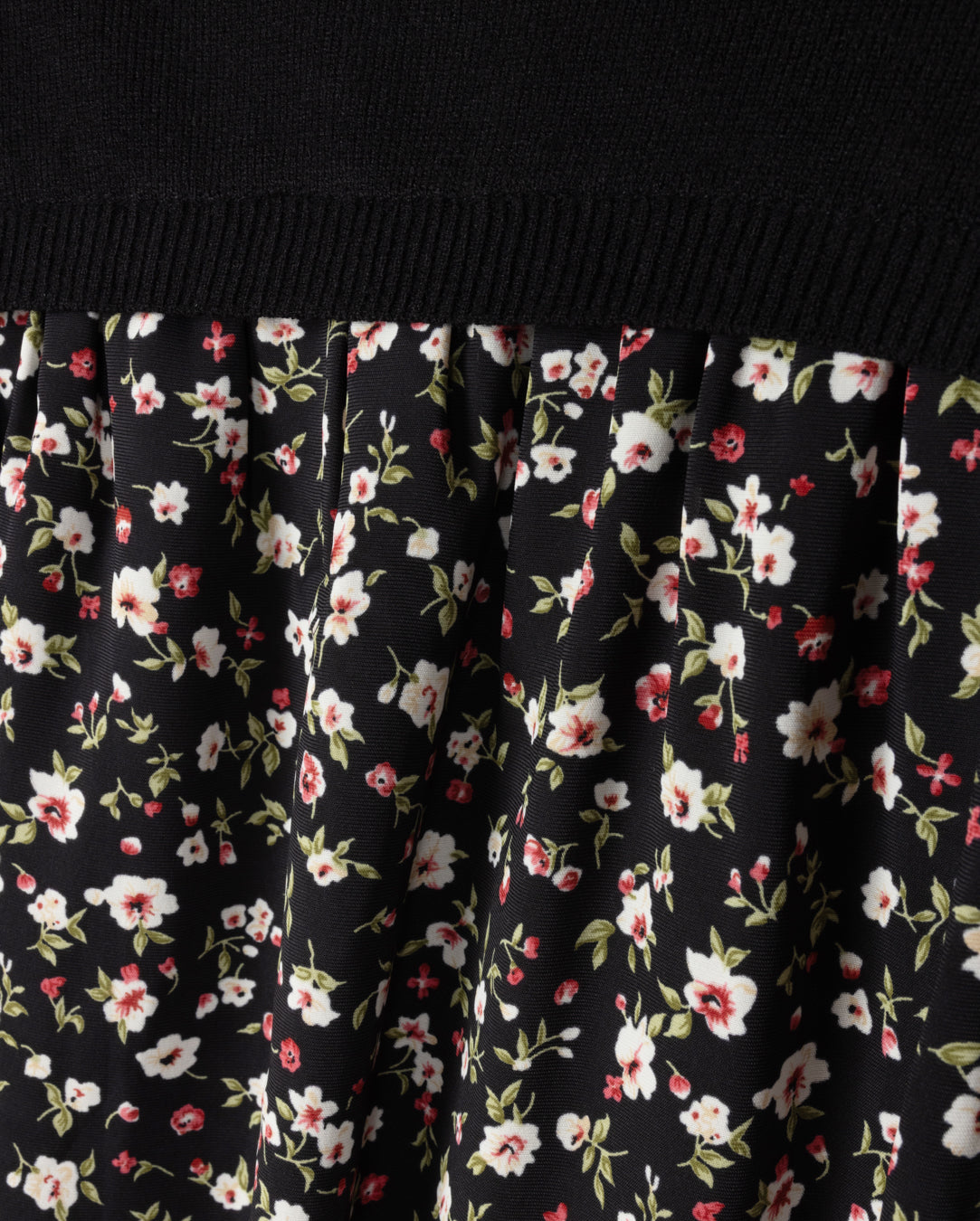 Printed Pleated Maxi Robe