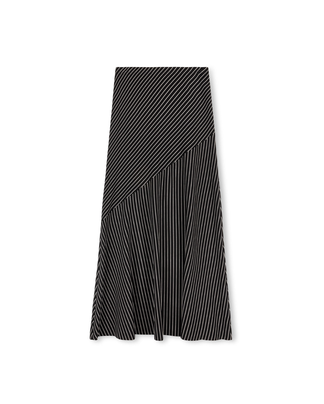 Stretchy Soft Maxi Skirt W-17739