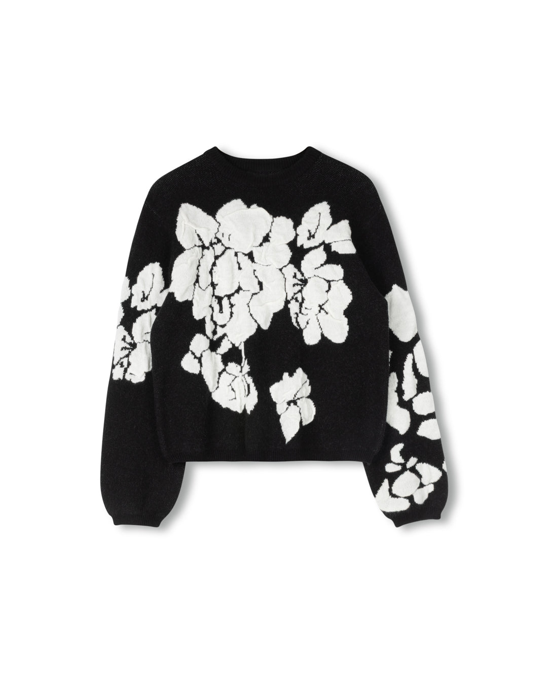 FLower Applique Sweater