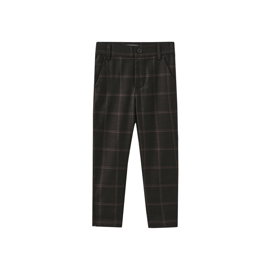 Two Tone Plaid Pants