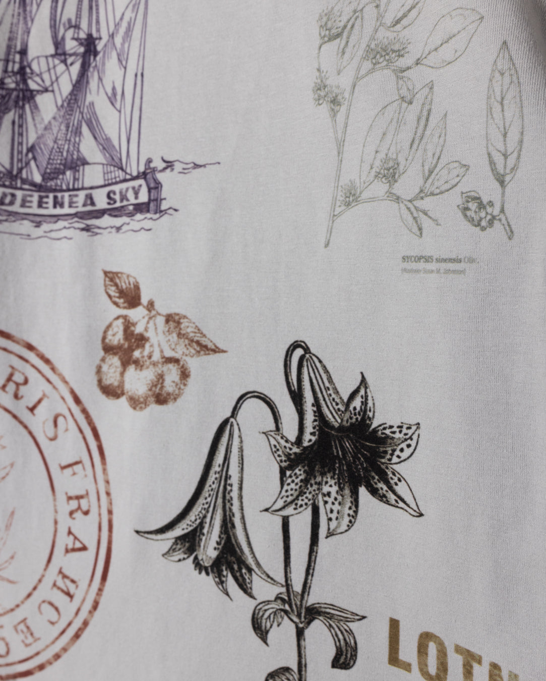 Romy Stamp Printed Tee