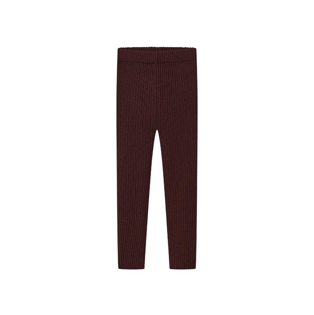 Finer Ribbed Knit Leggings