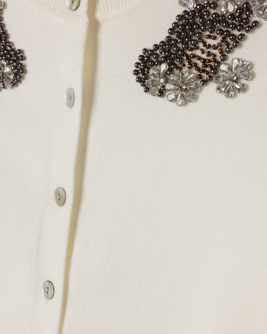 Millie Beaded Shoulder Cardigan