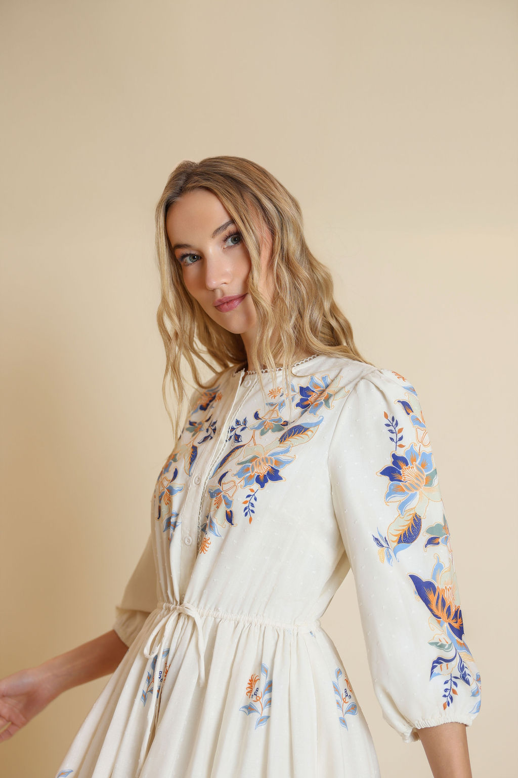 Mystic Embroidered Detailed Dress