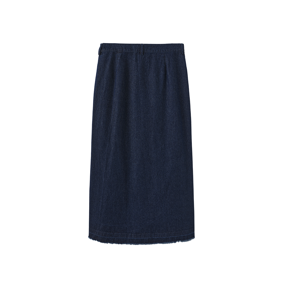 Combo Navy Denim skirt