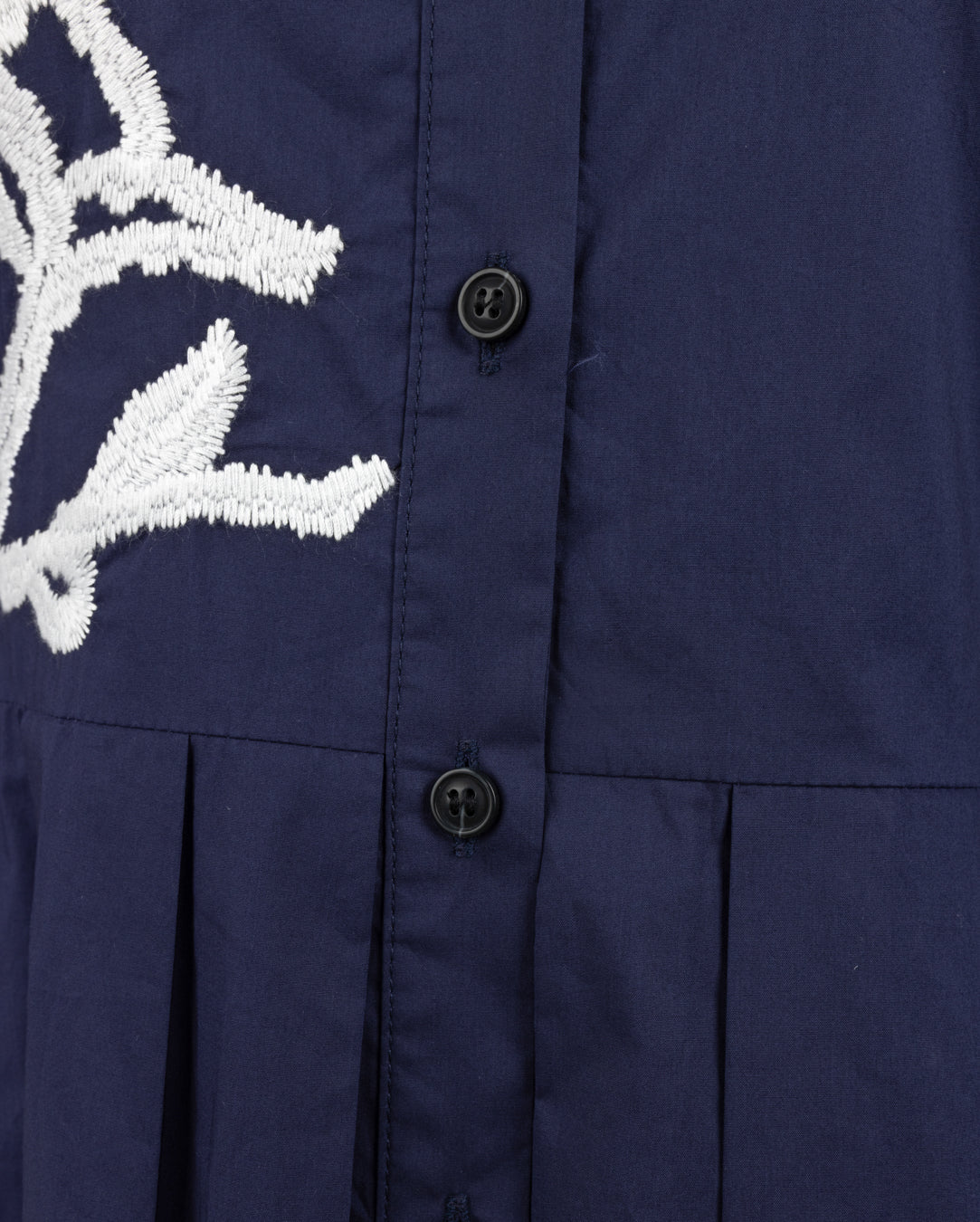 Long Sleeve Poplin Dress