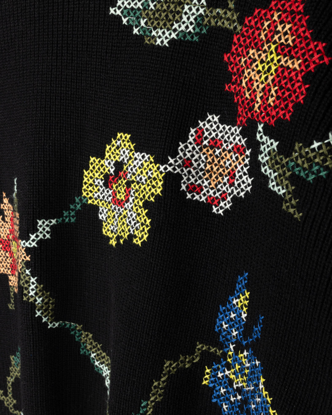 Pixel Knit Sweater W-23364