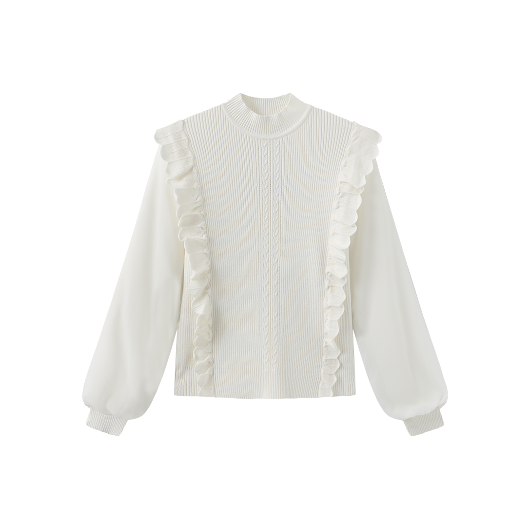 Flutter Knit Sweater