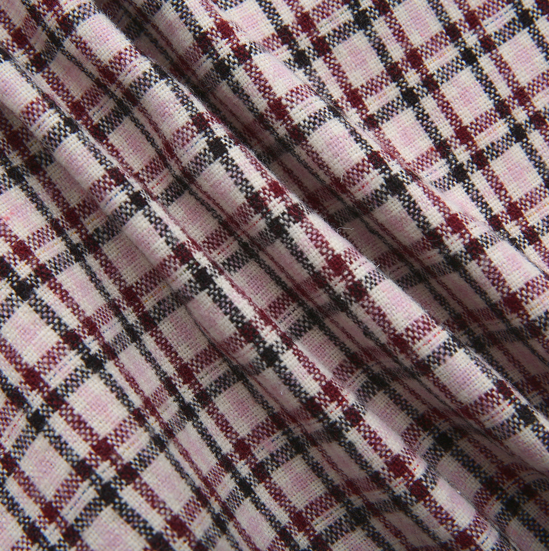 Slaw Gingham Print Patch Detail Skirt