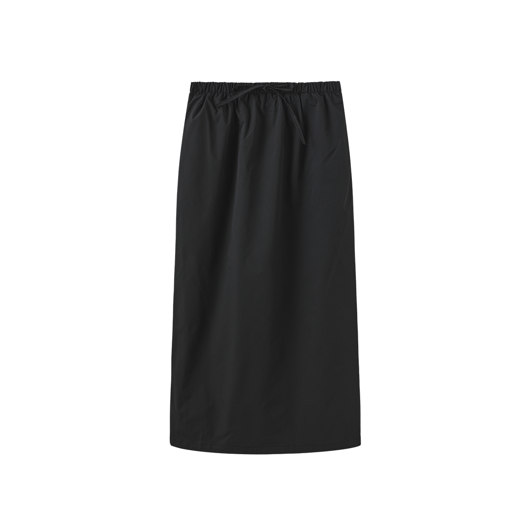 Raincoat Elastic Drawstring Skirt