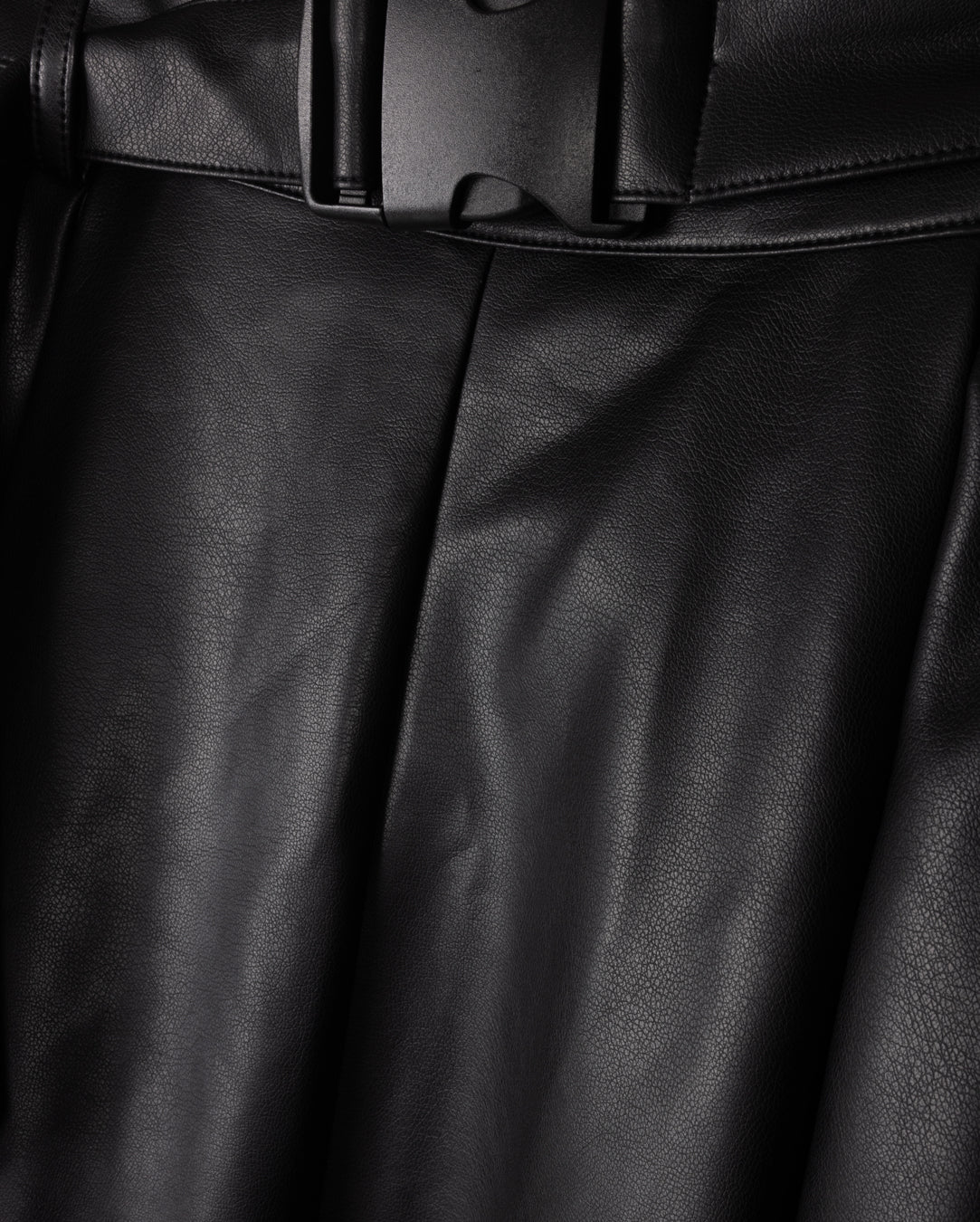 A-Line Belt Buckle Skirt W-22871