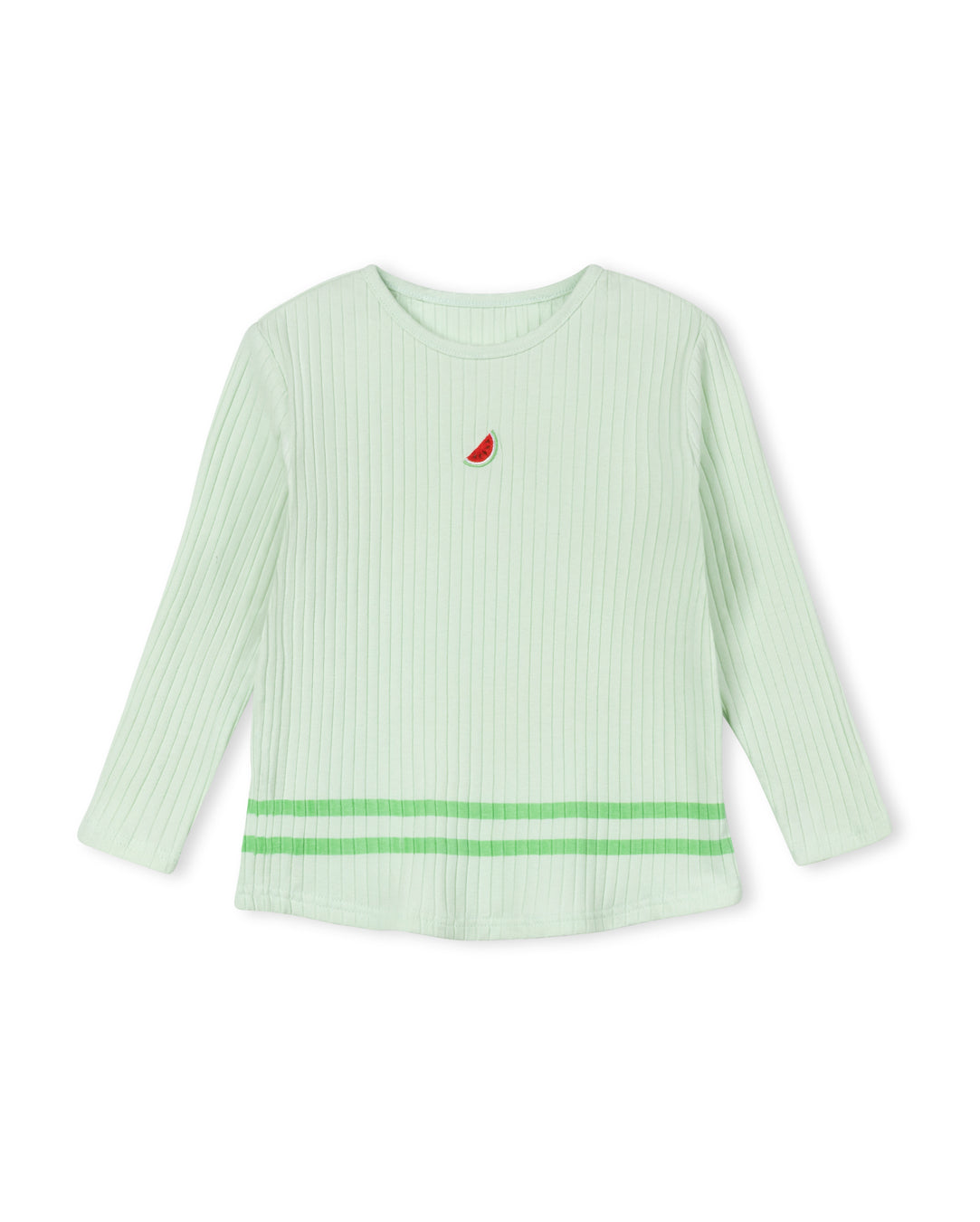 Philip Striped Hem Ribbed Tee