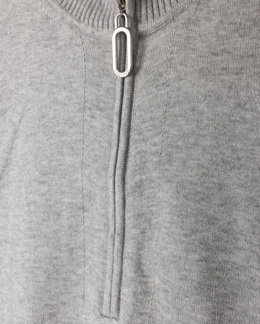 Knit Half Zip Vest W-21586