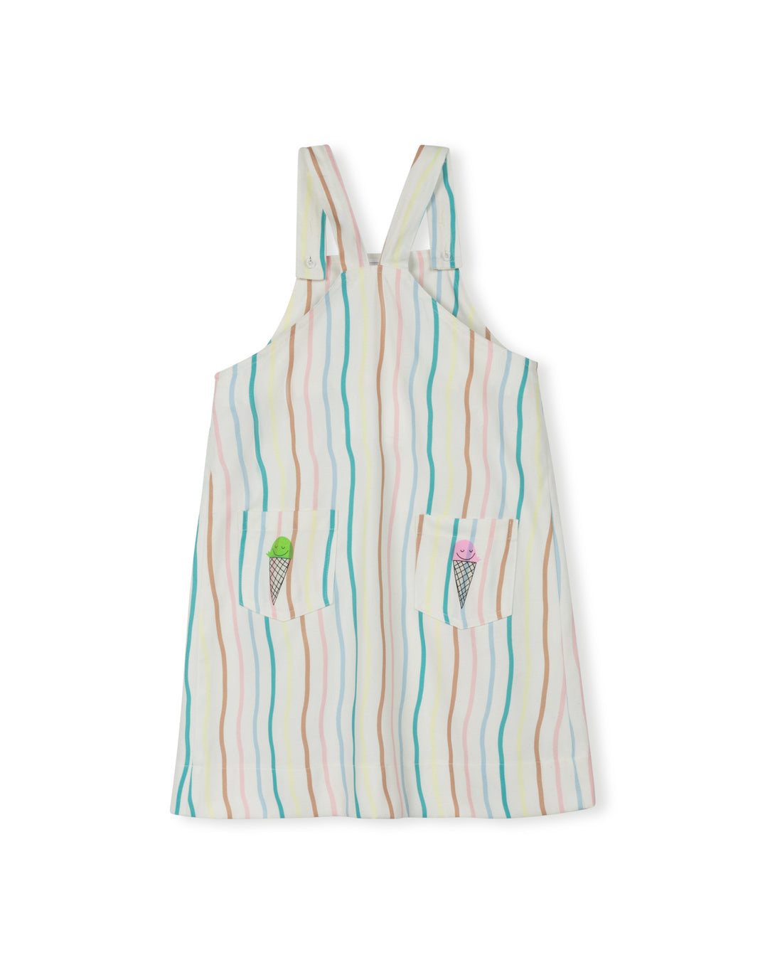 Squiggle Striped Patch Jumper