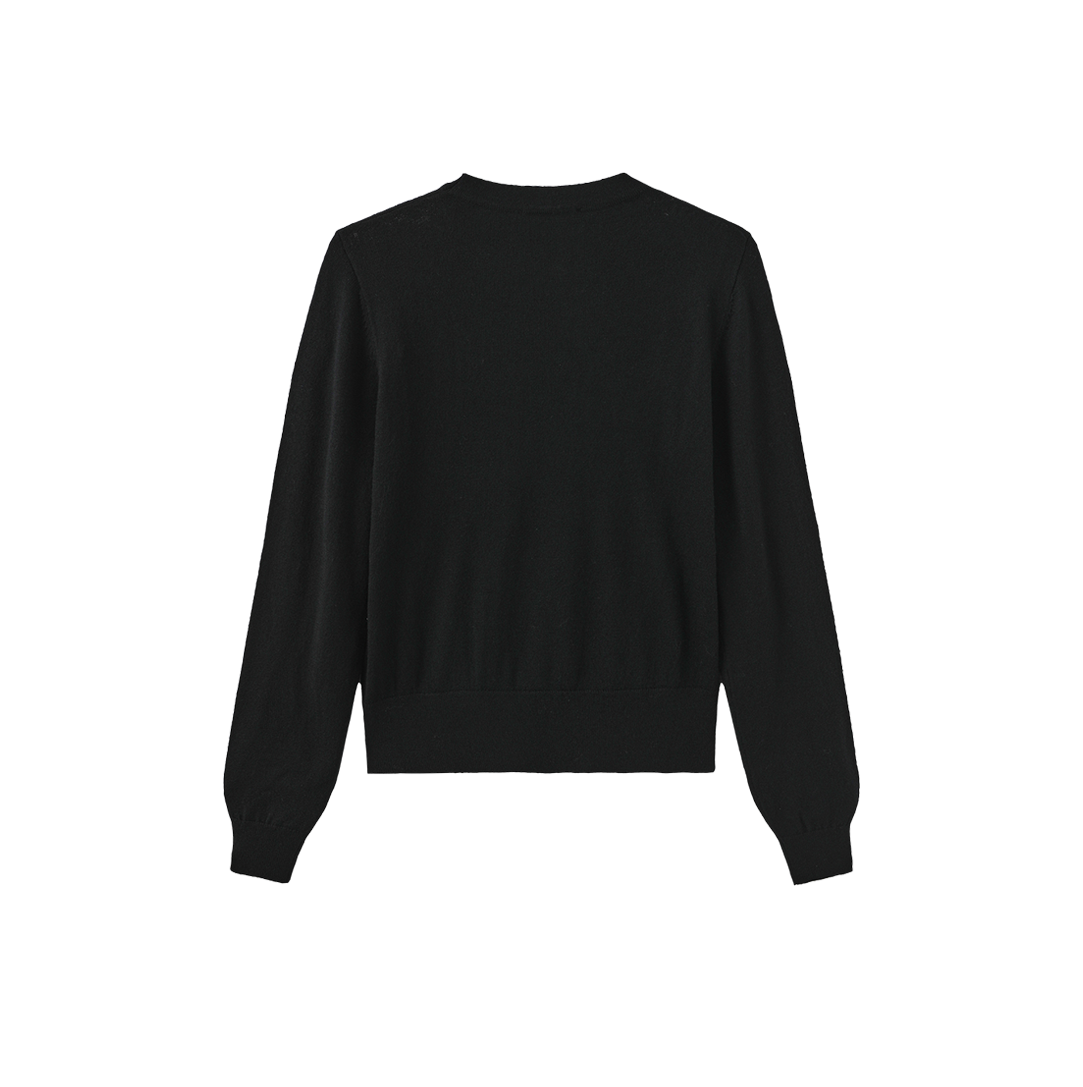 Pearl Knit Crew Neck Sweater