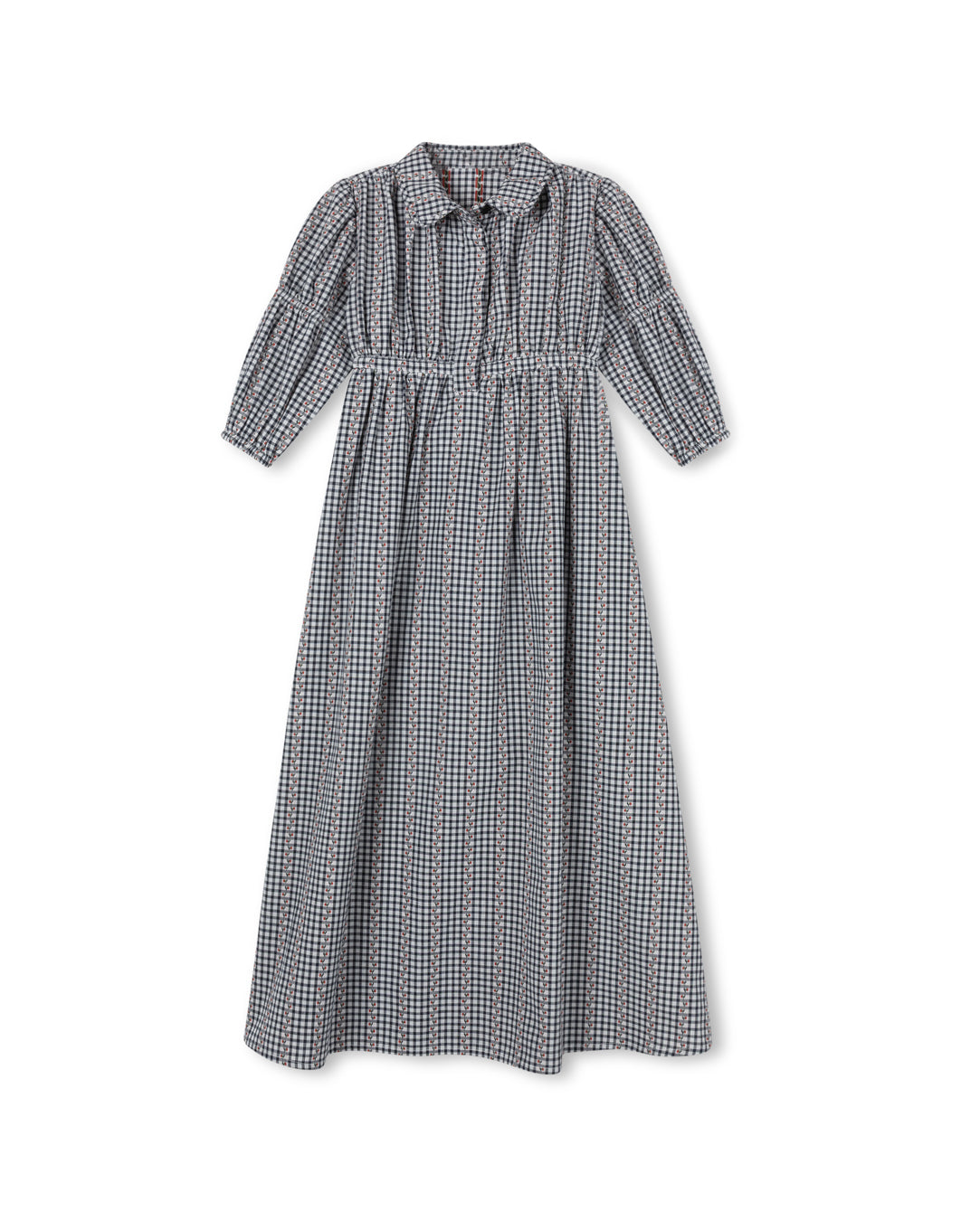 Gathered Top Maxi Robe