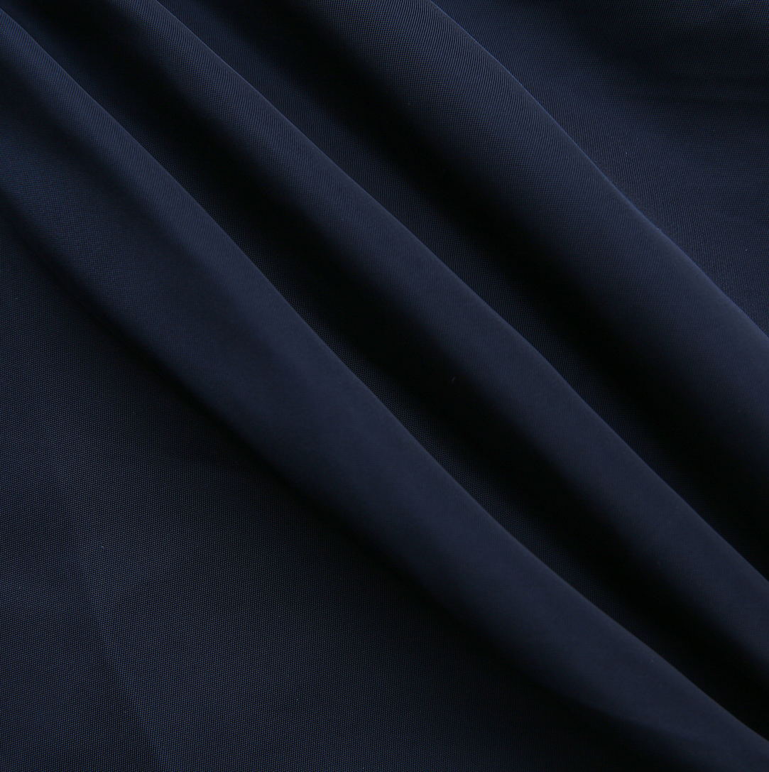 Quilted Neck Taffeta Dress
