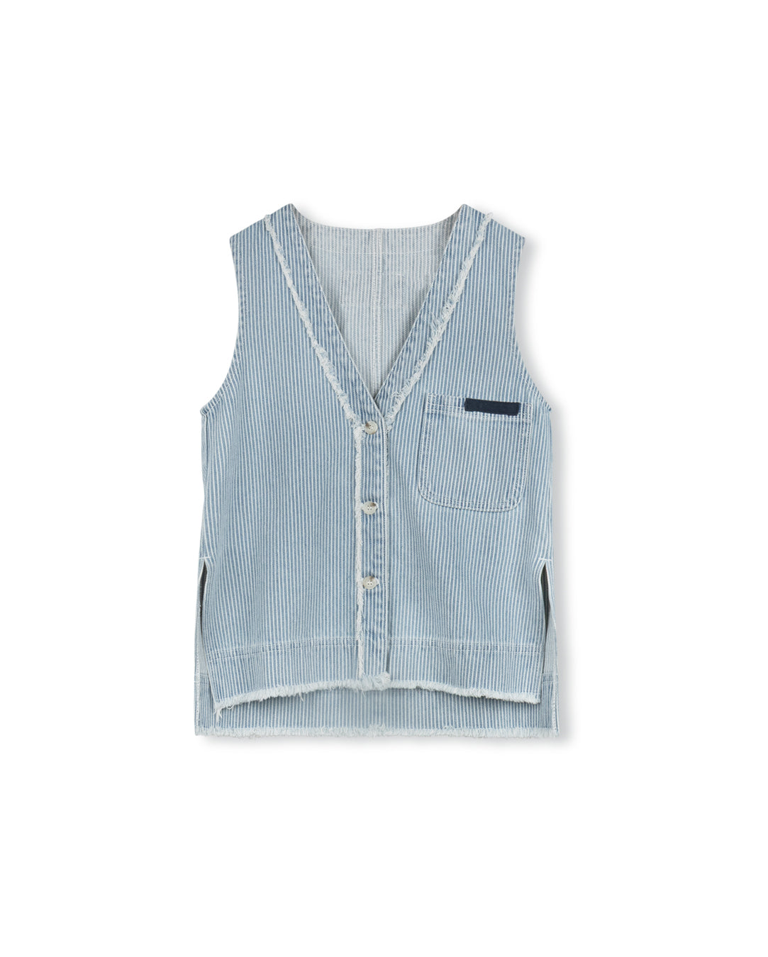 Patch Stripe Vest