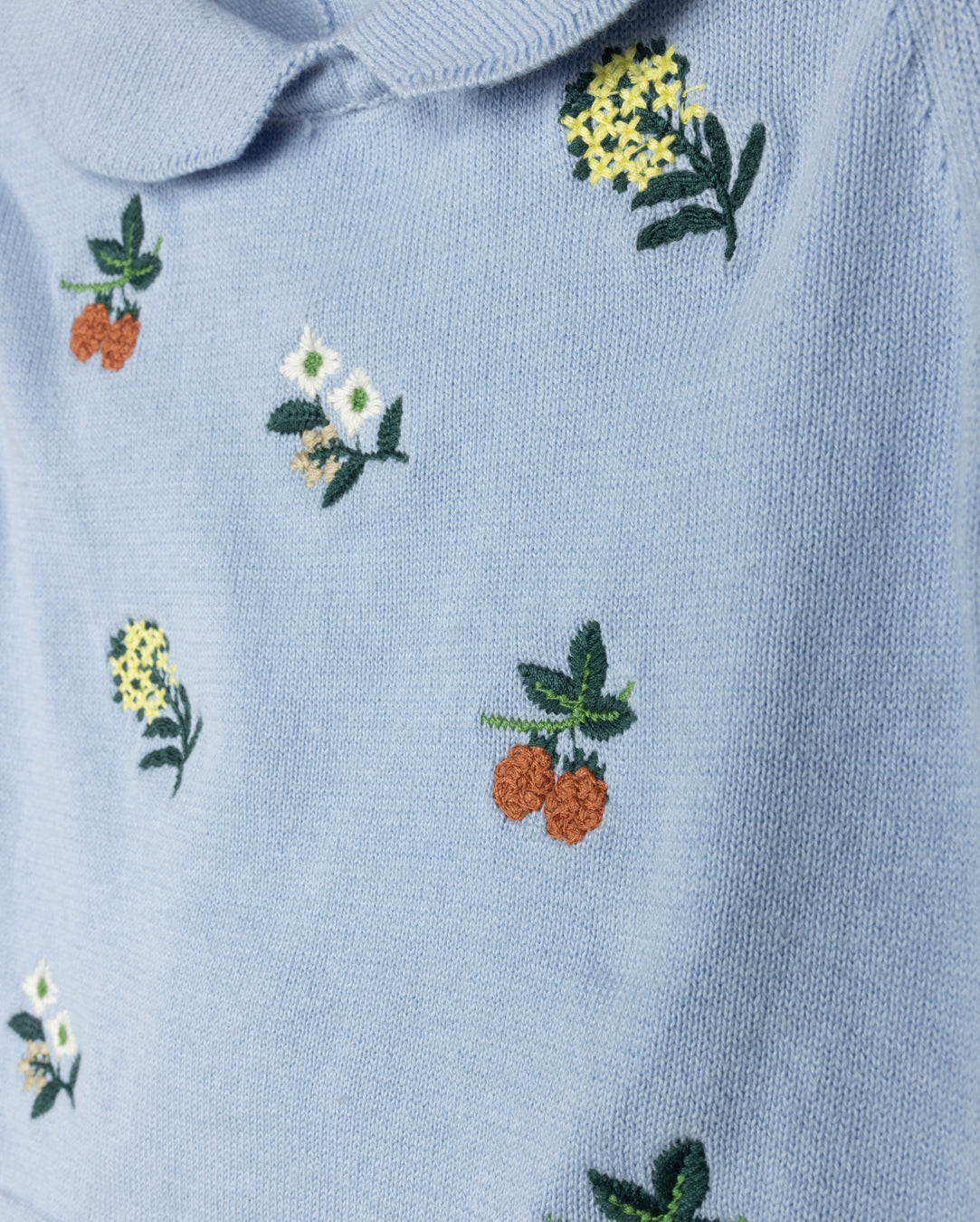 Kern Embroidery Sweater Set