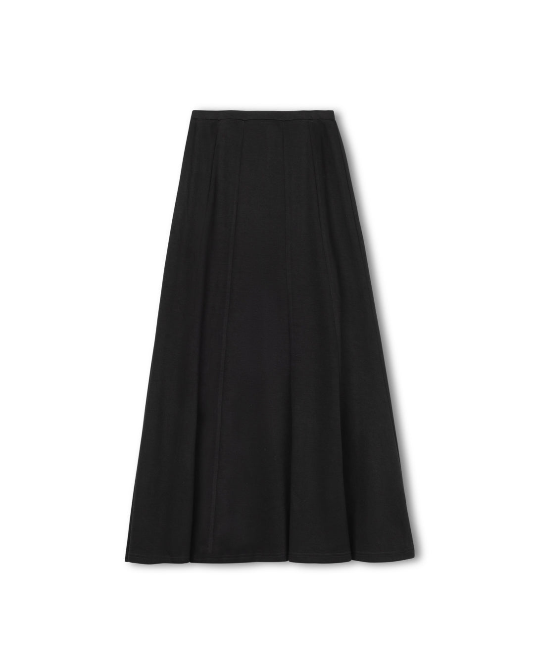 Scuba Panel Maxi Skirt
