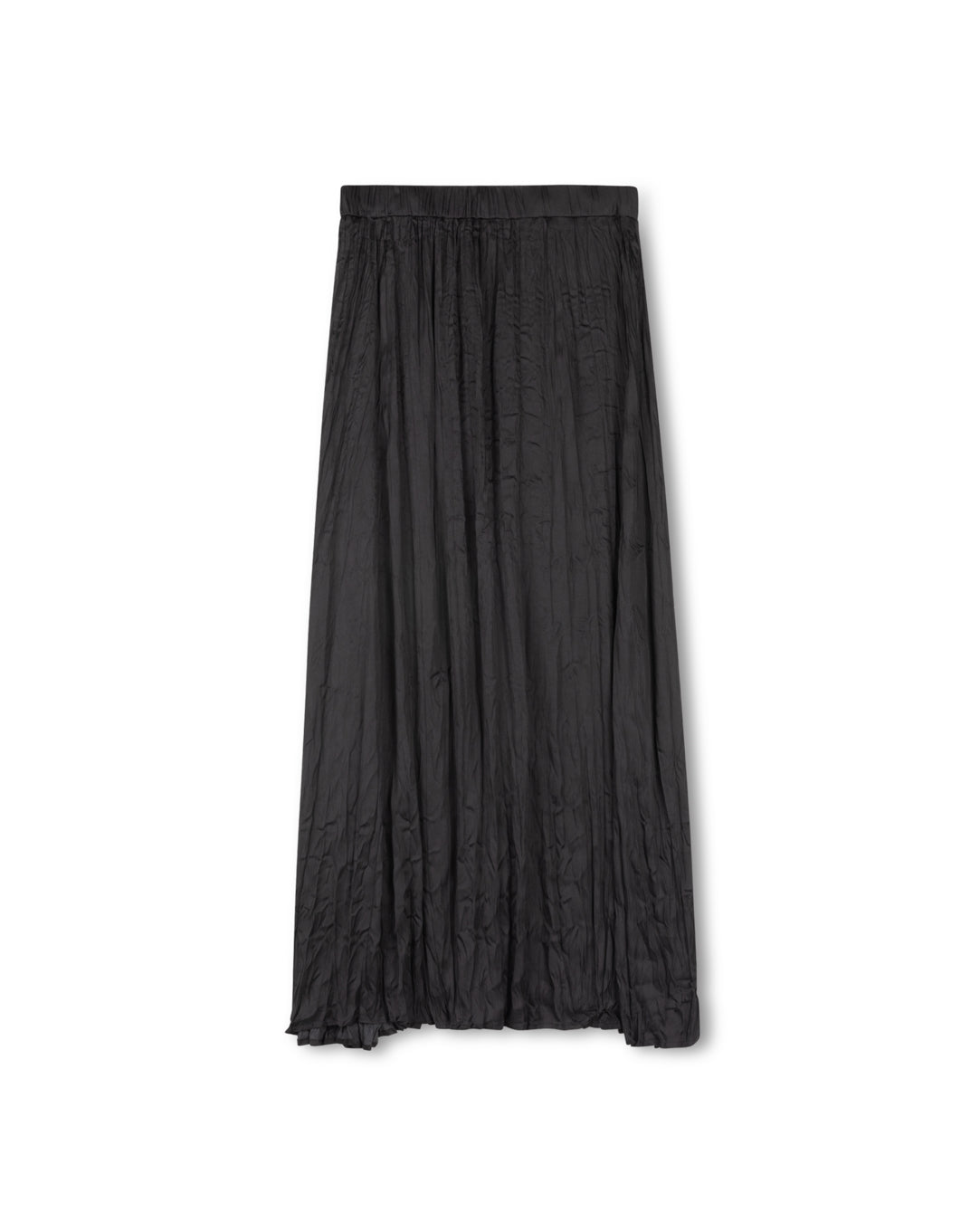 Crinkle Maxi Skirt W-18089
