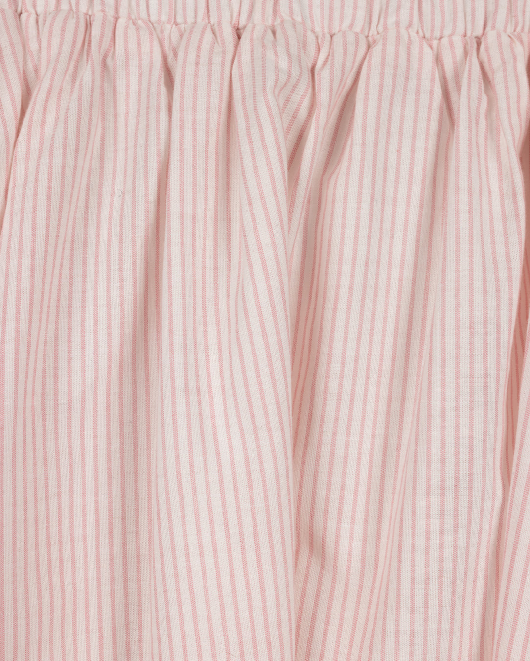 Pinstriped Butterfly Midi Skirt