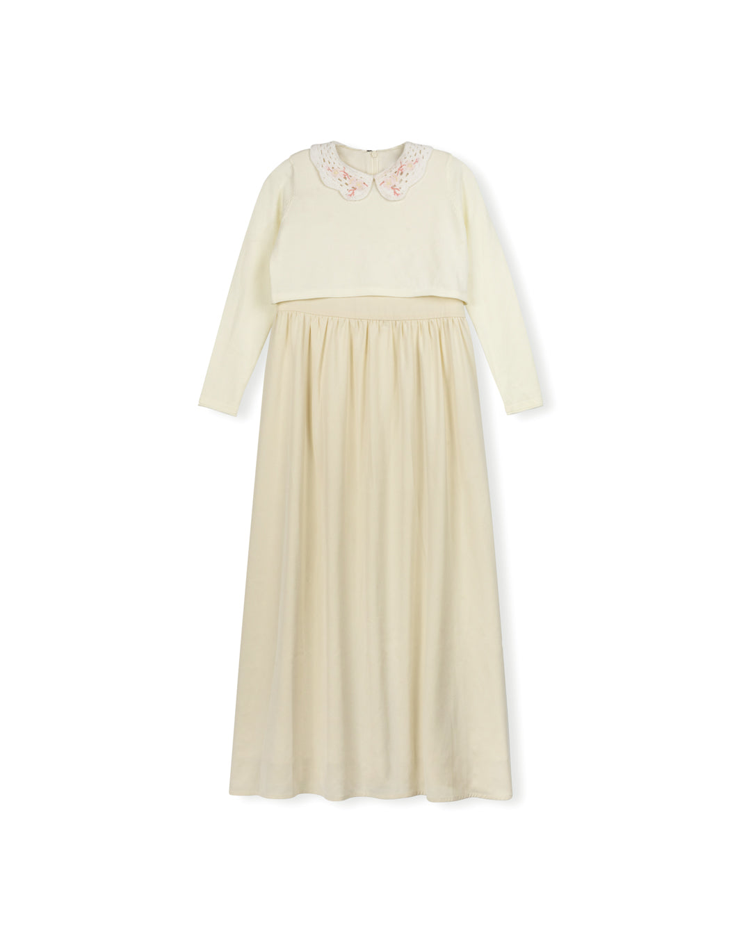 Crochet Collared Sweater And Jumper