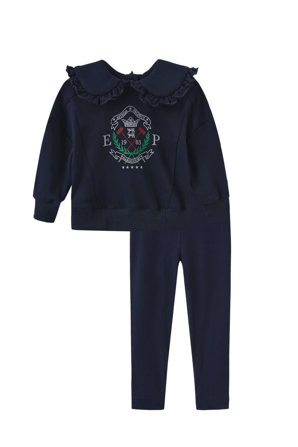 Frit Baby Girl Sweatershirt Set