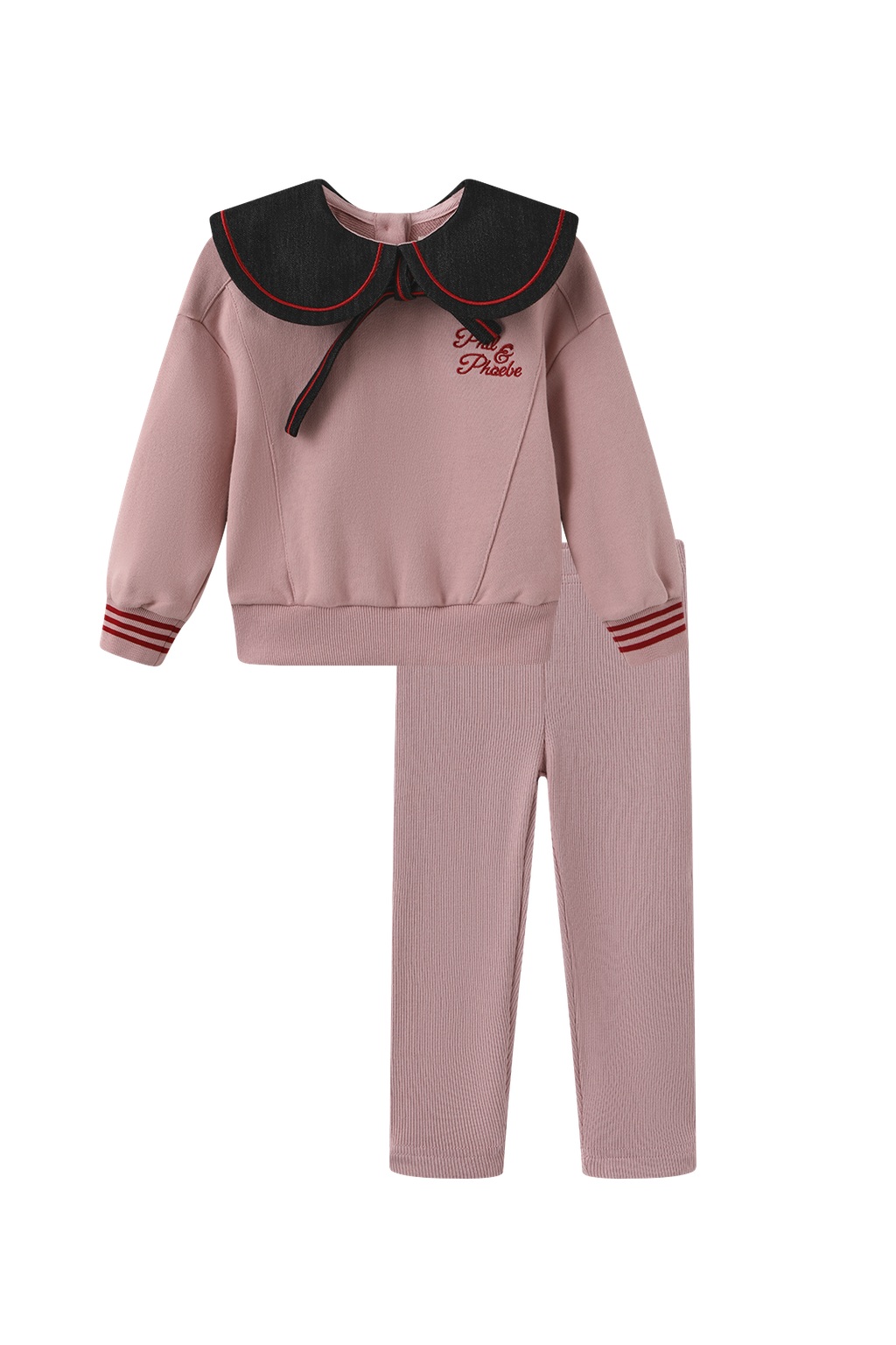 Pave Sweatshirt Bow Set