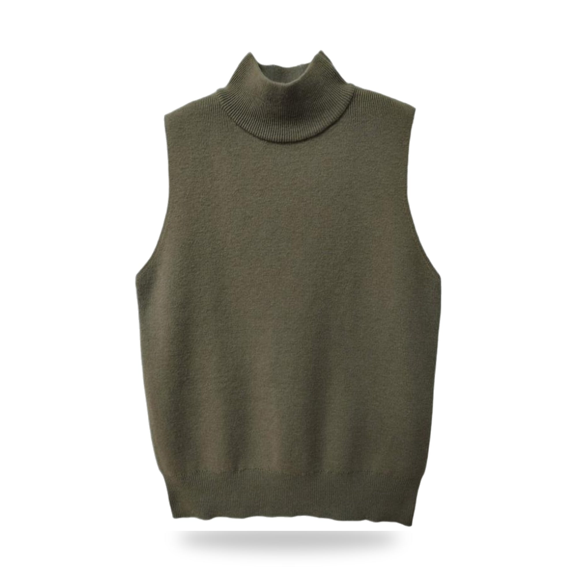 Ullo Knit Mock Neck Tank